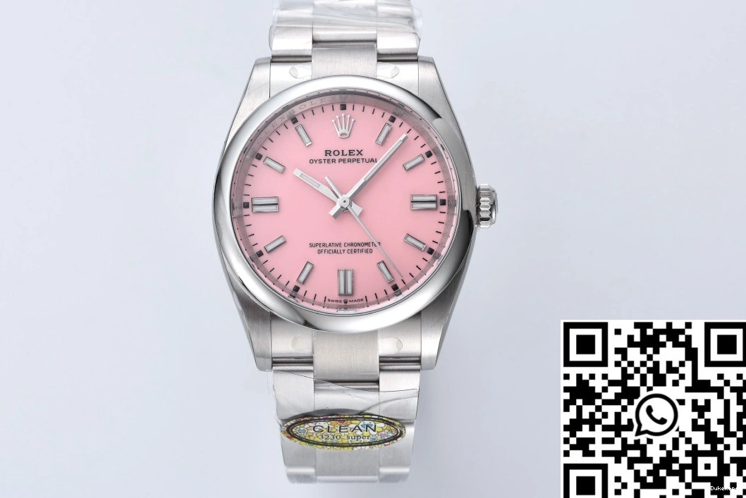Oyster Factory Rolex M126000-0008 Clean Perpetual Dial Pink 41MM 0408